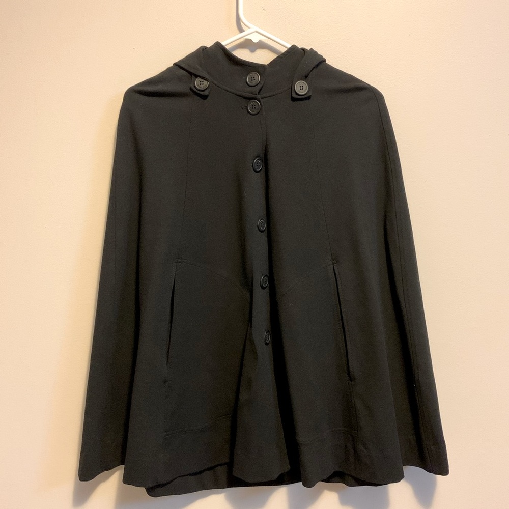 Three Dots Cape Coat - Size S
